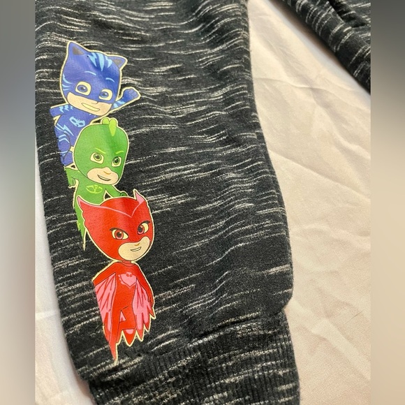 PJ Masks 2T PRELOVED Jogger Sweatpants with Drawstring cinched waist and ankles - Picture 2 of 9